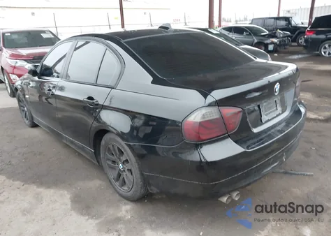 2007 BMW 328I z USA, uszkodzony, nr VIN WBAVC53527FZ78246